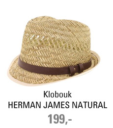 Klobouk HERMAN JAMES 013 NATURAL