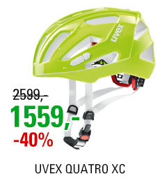 UVEX HELMA QUATRO XC, NEON LIME