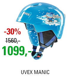 UVEX MANIC blue snow dog S566226400 18/19