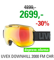 UVEX DOWNHILL 2000 FM CHROME yellow chrome S5501126026 18/19