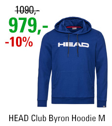 HEAD Club Byron Hoodie Men Royal/White