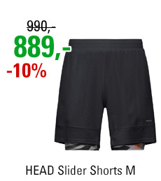 HEAD Slider Shorts Men Black