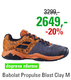Babolat Propulse Blast Clay Men Black/Orange