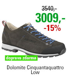 Dolomite Cinquantaquattro Low Anthracite/Blue