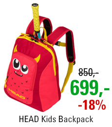 HEAD Kids Backpack Red/Yellow 2020