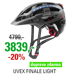 UVEX FINALE LIGHT, BLACK 2020