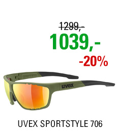 UVEX SPORTSTYLE 706, OLIVE GREEN (7716) 2020