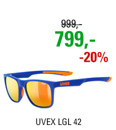UVEX LGL 42, BLUE ORANGE MAT (4316) 2020