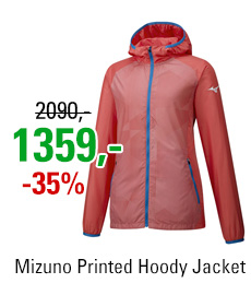Mizuno Printed Hoody Jacket K2GE921056