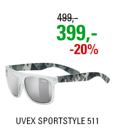 UVEX SPORTSTYLE 511, WHITE TRANSPARENT CAMO (8916) 2020