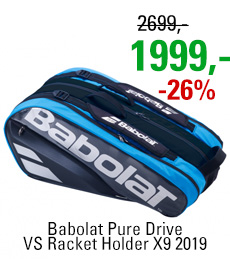 Babolat Pure Drive VS Racket Holder X9 2019