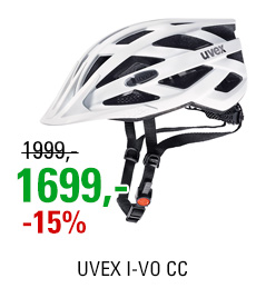 UVEX I-VO CC, WHITE MAT 2020