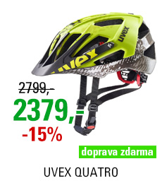 UVEX QUATRO, DIRT NEON YELLOW 2020