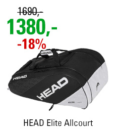 HEAD Elite Allcourt Black/White 2020