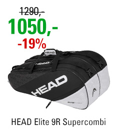 HEAD Elite 9R Supercombi Black/White 2020