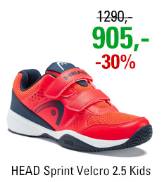 HEAD Sprint Velcro 2.5 Kids Red/Dark Blue 2019