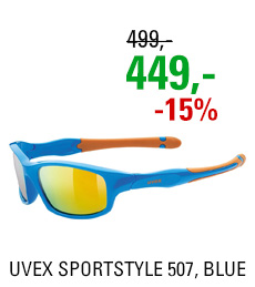 UVEX SPORTSTYLE 507, BLUE ORANGE (4316) 2020