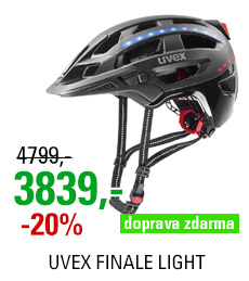 UVEX FINALE LIGHT, BLACK 2020
