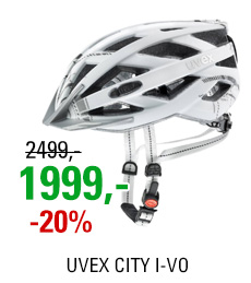 UVEX CITY I-VO, WHITE MAT 2020