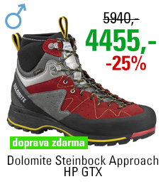 Dolomite Steinbock Approach HP GTX Red/Silver