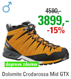 Dolomite Crodarossa Mid GTX Bright Orange/Black
