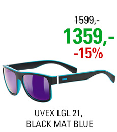 UVEX LGL 21, BLACK MAT BLUE (2214) 2020