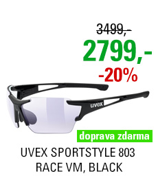 UVEX SPORTSTYLE 803 RACE VM, BLACK (2203) 2020