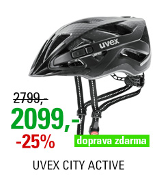 UVEX CITY ACTIVE, BLACK MAT 2020