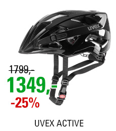 UVEX ACTIVE, BLACK SHINY 2020