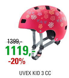 UVEX KID 3 CC, DARK RED 2020