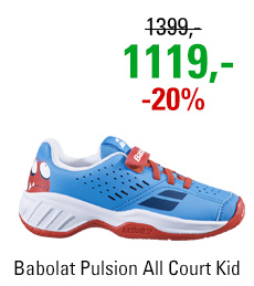 Babolat Pulsion All Court Kid Tomato Red/Blue