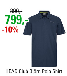 HEAD Club Björn Polo Shirt Men Dark Blue