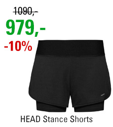 HEAD Stance Shorts Women Black