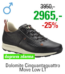 Dolomite Cinquantaquattro Move Low LT Black