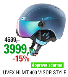 UVEX HLMT 400 VISOR STYLE navyblue mat S566215400 20/21