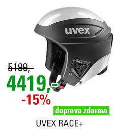 UVEX RACE+ black-silver S566172270 20/21