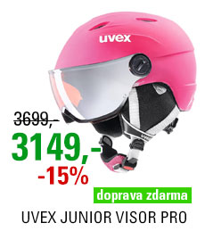 UVEX JUNIOR VISOR PRO pink mat S566191900 20/21
