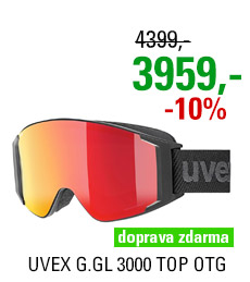 UVEX G.GL 3000 TOP OTG black mat/mir red pola clear S5513322130 20/21