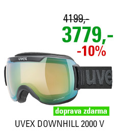 UVEX DOWNHILL 2000 V black mat/mir green vario clear S5501232130 20/21