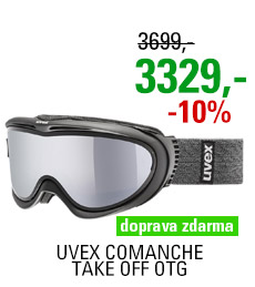 UVEX COMANCHE TAKE OFF OTG black mat/mir silver lgl/clear S5512099326 20/21