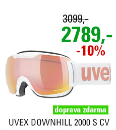 UVEX DOWNHILL 2000 S CV white/mir rose colorvision orange S5504471030 20/21