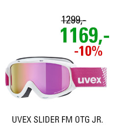 UVEX SLIDER FM OTG white mirror pink/lgl S5500261030 20/21