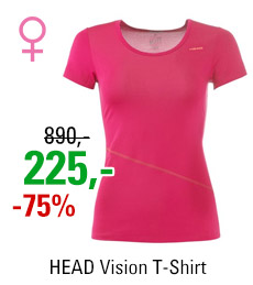 HEAD Vision T-Shirt Women Pink