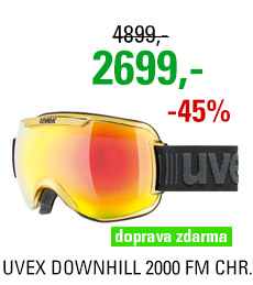 UVEX DOWNHILL 2000 FM CHROME yellow chrome S5501126026