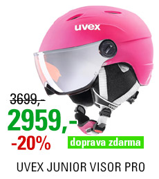 UVEX JUNIOR VISOR PRO pink mat S566191900 20/21