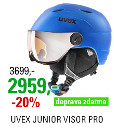 UVEX JUNIOR VISOR PRO cobalt mat S566191930 20/21