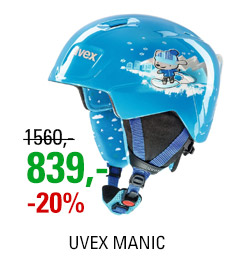 UVEX MANIC blue snow dog S566226400