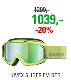 UVEX SLIDER FM OTG lightgreen/mir green lgl S5500267030 20/21