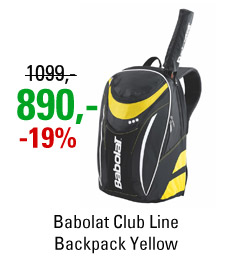 Babolat Club Line Backpack Yellow 2015