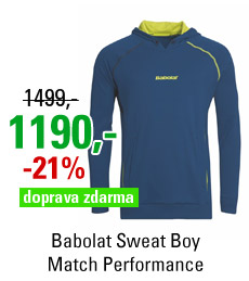 Babolat Sweat Boy Match Performance Blue 2015